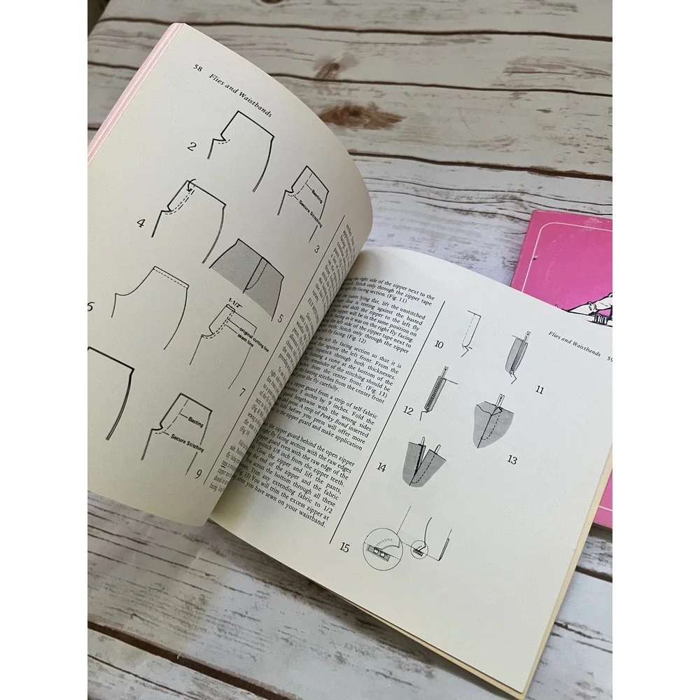 Stretch & Sew Sewing Book Part 1 and Pants Book Ann Person Vintage 70s Set OS
